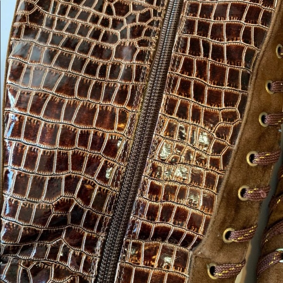 APPLE BOTTOM Katrice womens High Heel Boot zip up - Picture 5 of 7